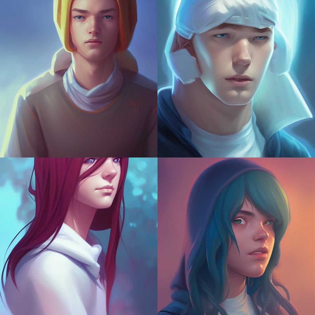 Realistic Finn from Adventure Time Portrait