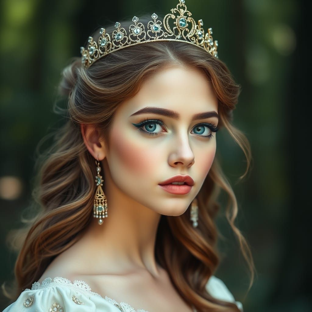 Renaissance Princess in Shy Seduction