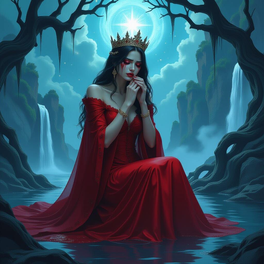 Sorrowful Queen Exiled to Floating Crystal Islands