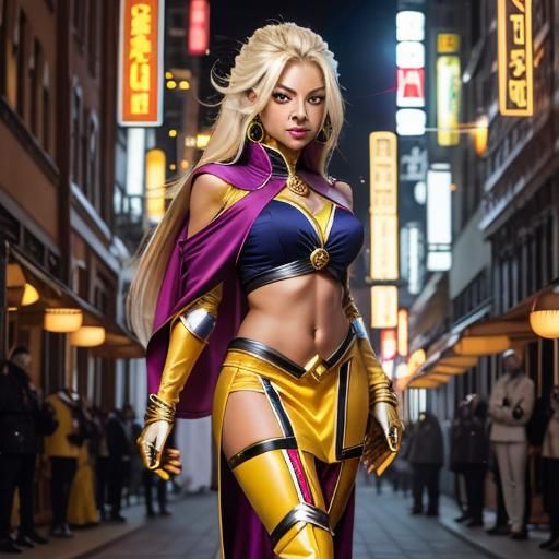 Supreme Kai of Time in Hyperrealistic Photograph