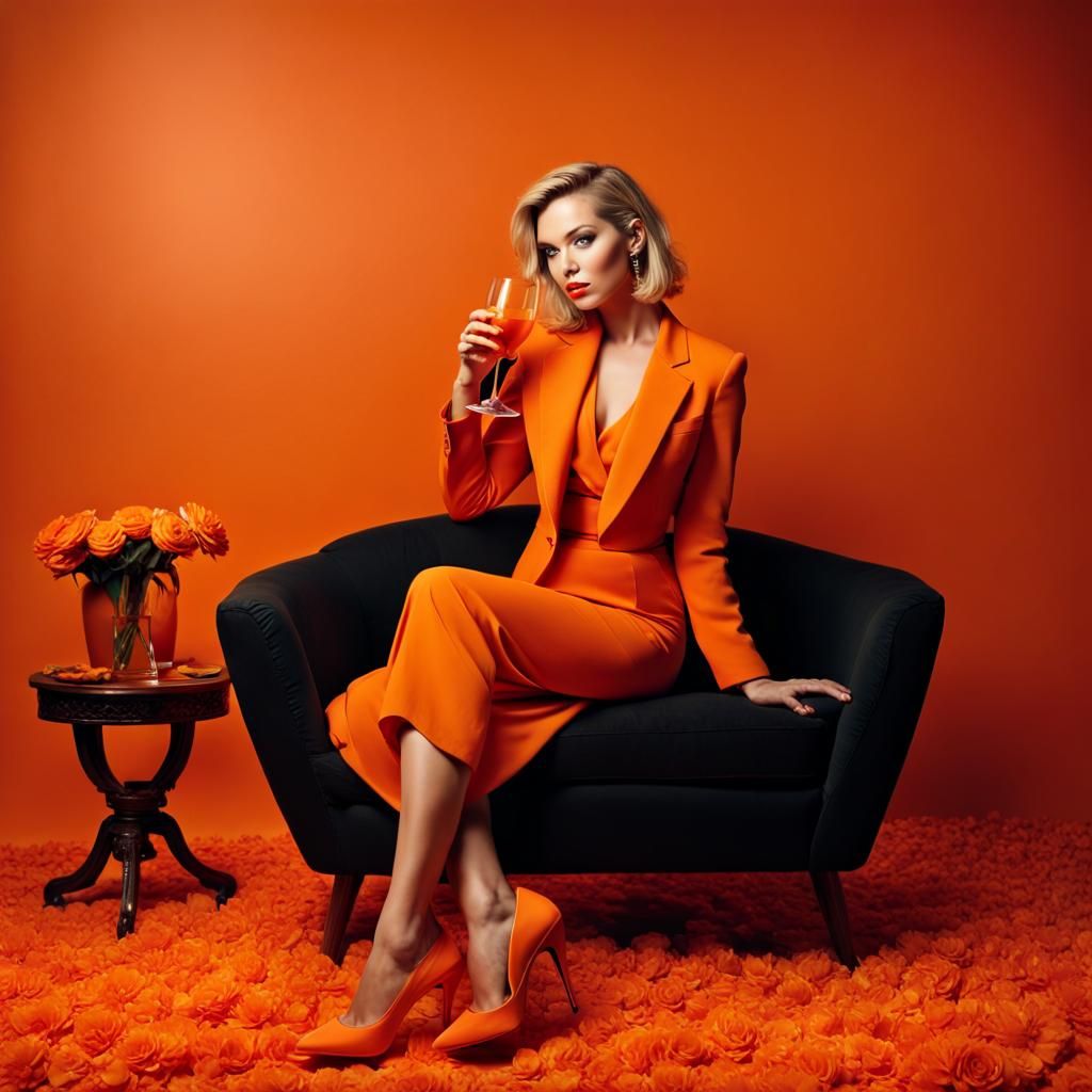 Monochromatic Orange: A Study in Elegance