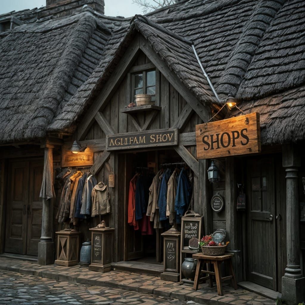 Village Shop Series - Clothing Shop