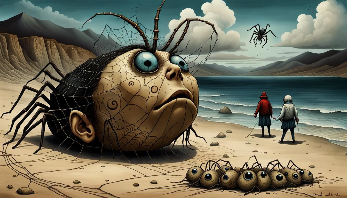 Pagan's Torment: A Surreal Web of Despair