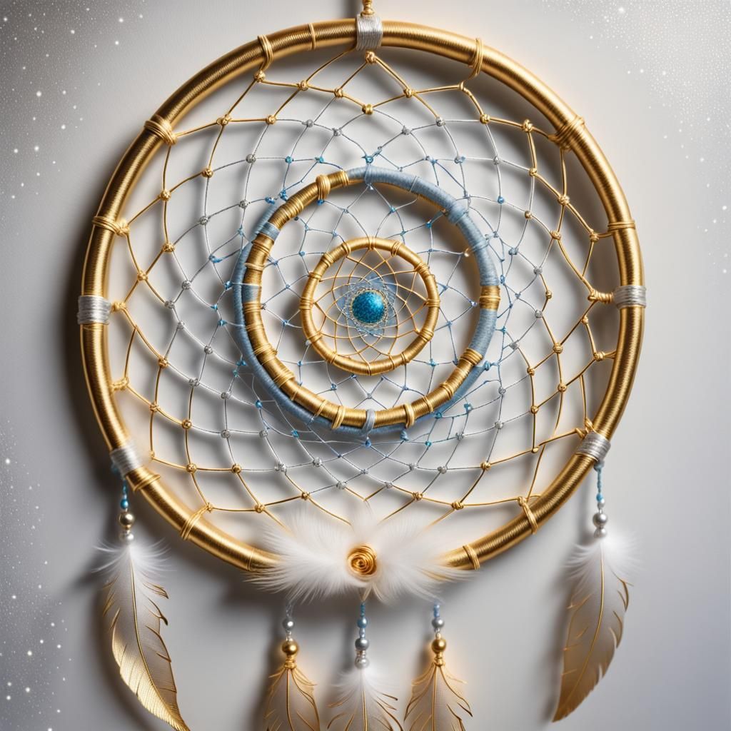 Ornate Dreamcatcher with Portal to Dream World