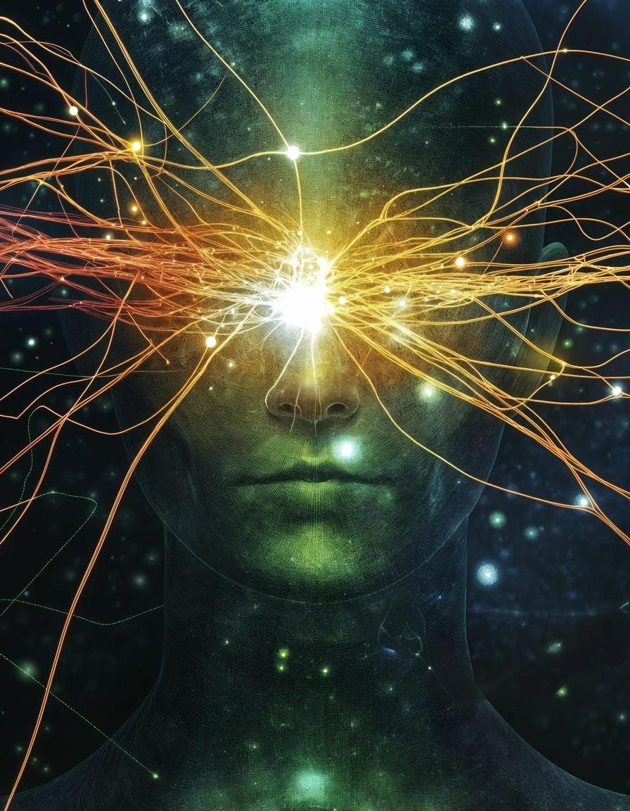 Quantum Consciousness: Sparkling Neuron Data Constellations