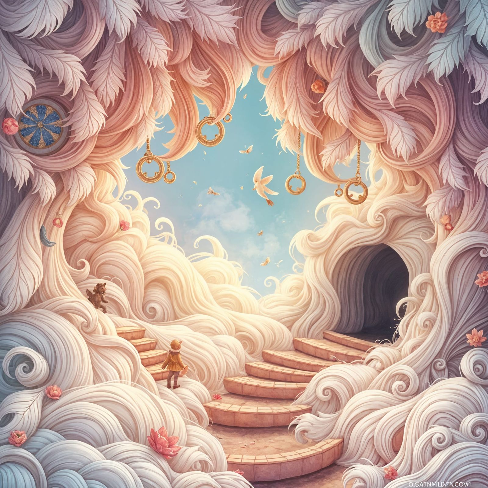 A Whimsical Digital Art Creation