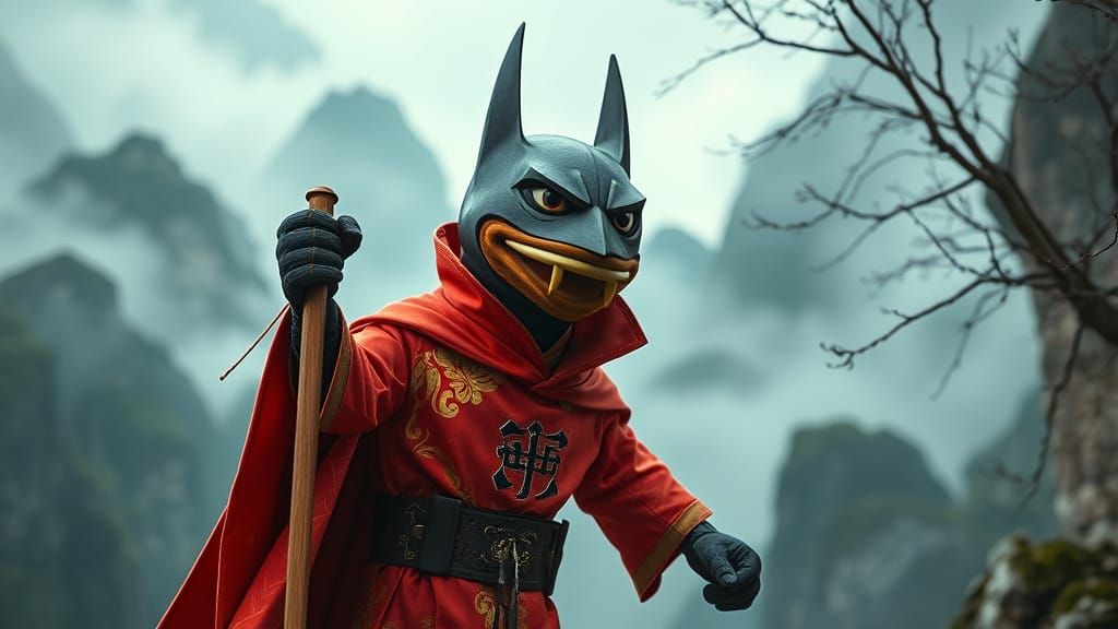 wuxia batman  muppet