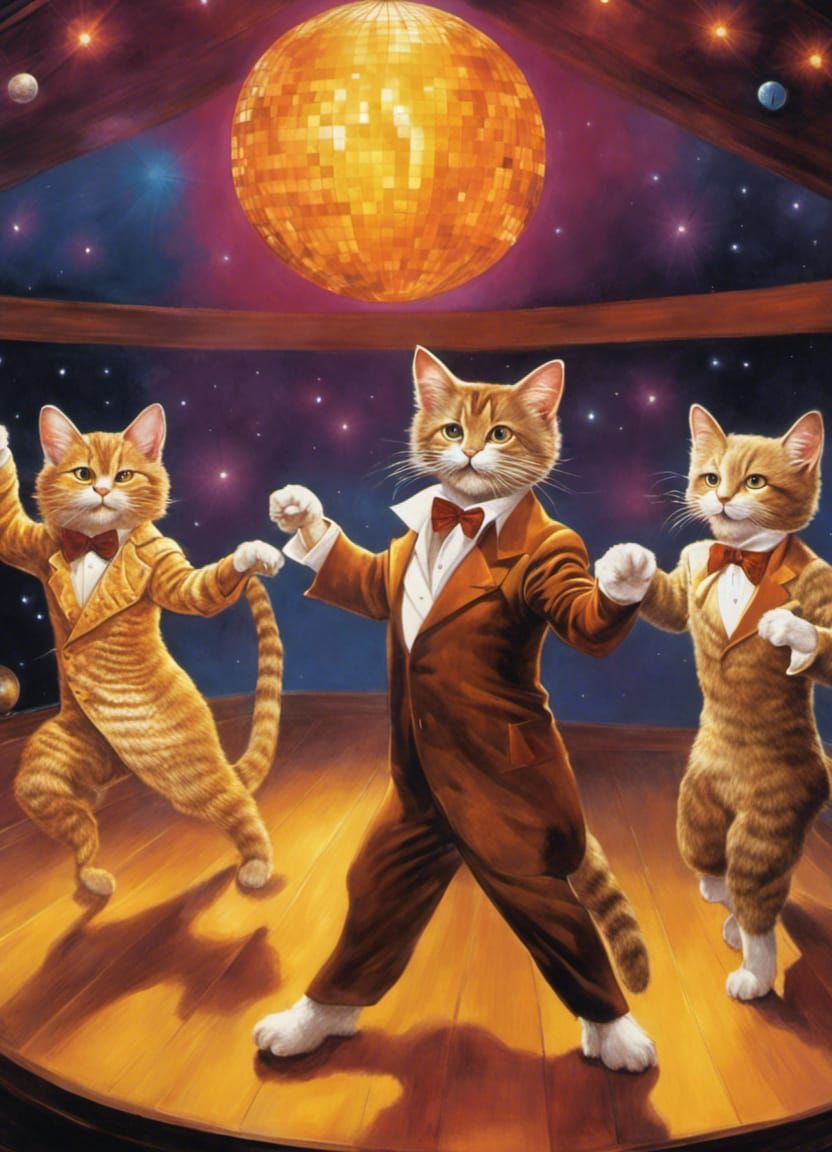 Caturday Night Fever?