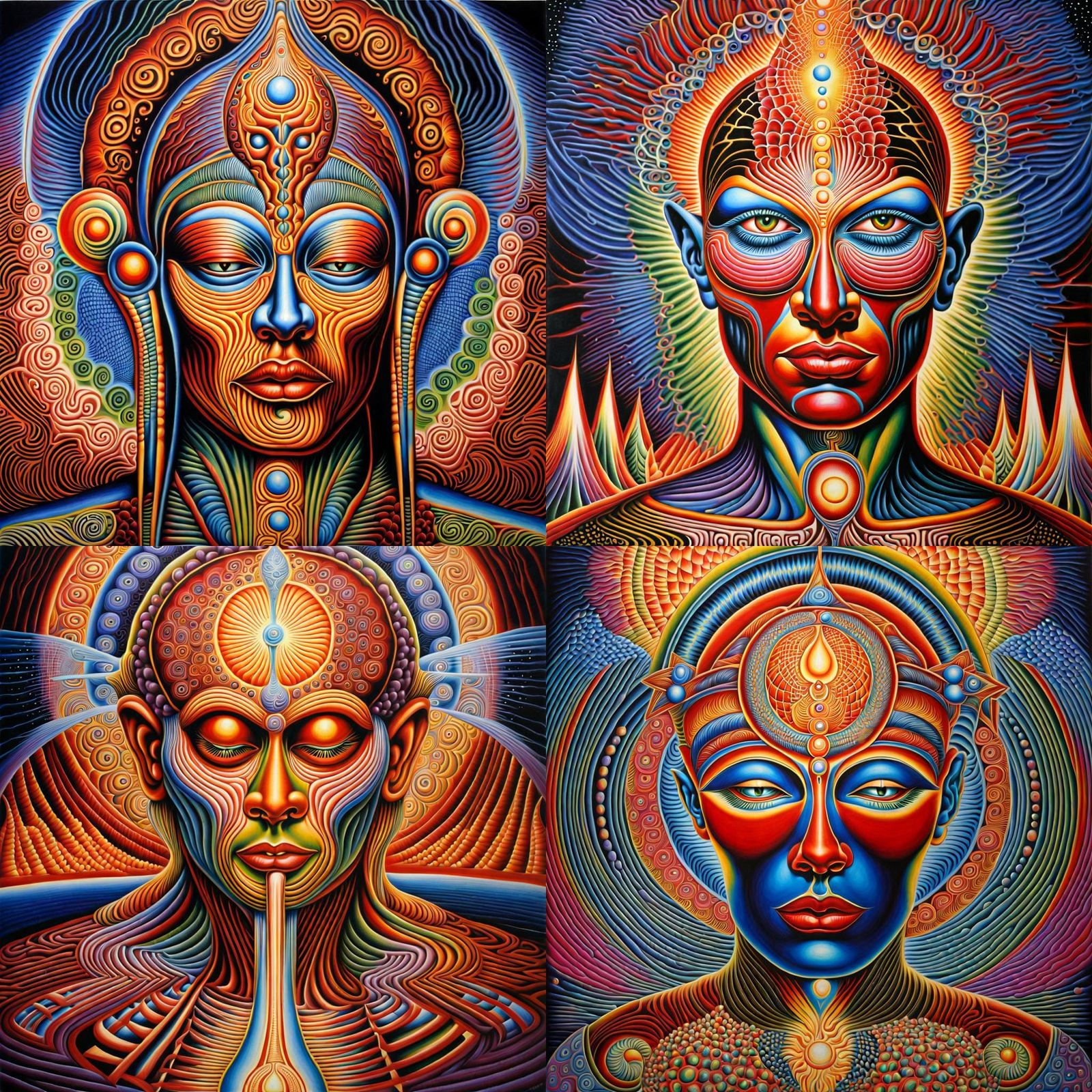 Visionary Art Inspired by Spiritual Anatomy