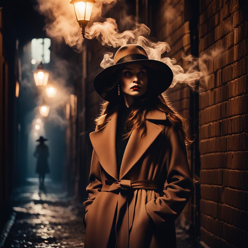 Smoky Alley: A Noir Portrait