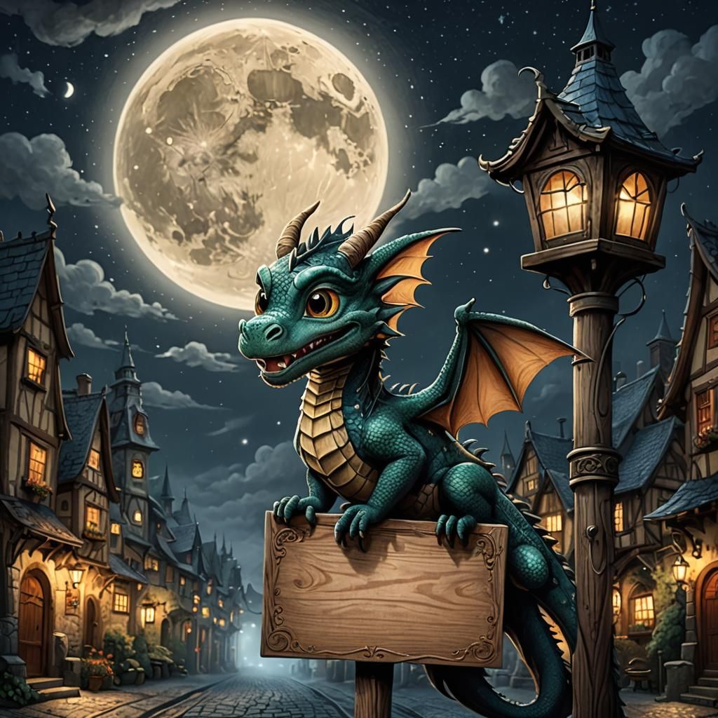 Happy Dragon in Transylvania: Whimsical Folk Art