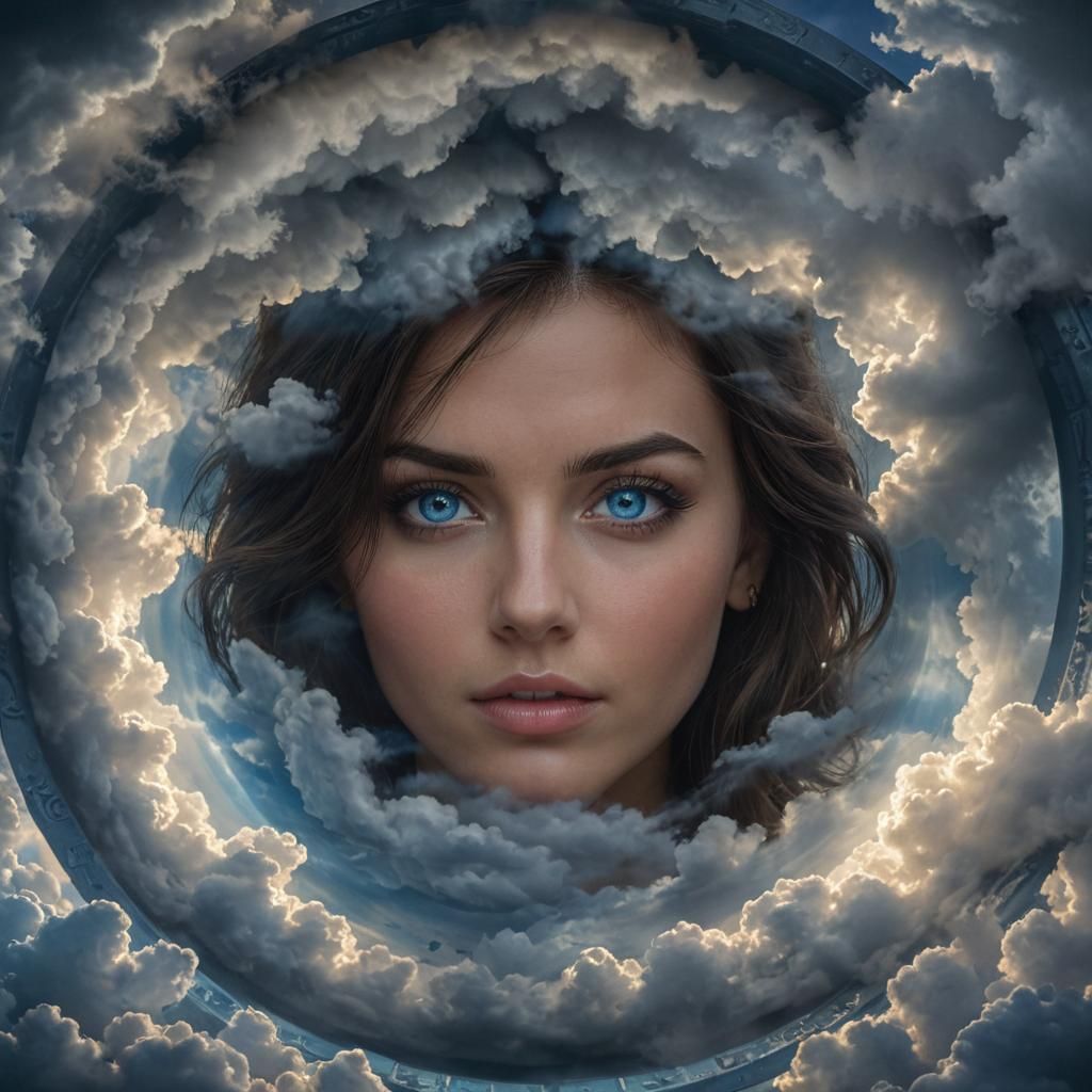 Sacred Clouds - Blue