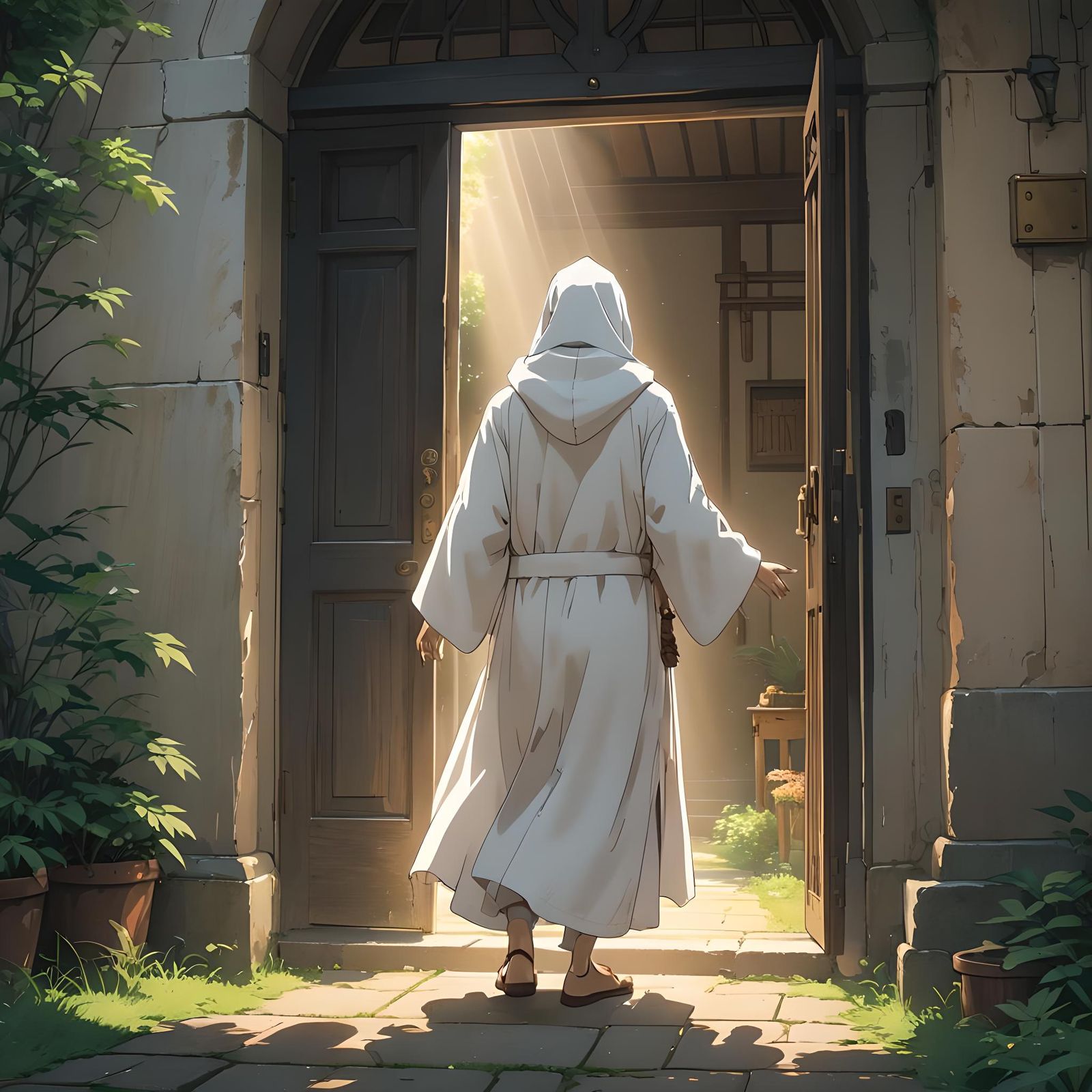 Revelation 3:20 

“Behold, I stand at the door and knock. If...