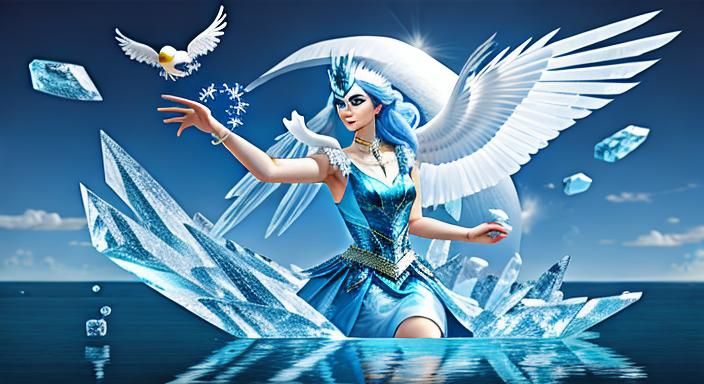 Ice Bird Girl