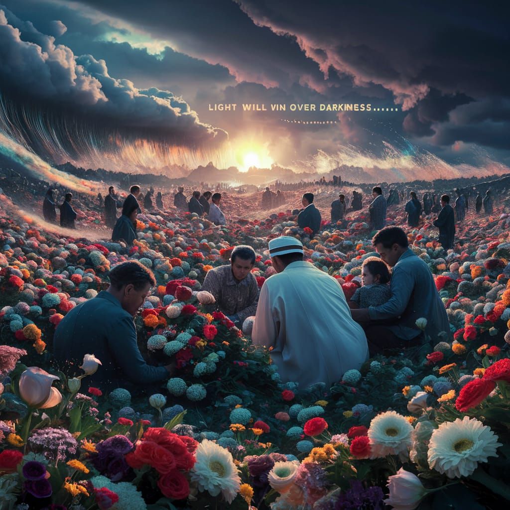 Vibrant Sunrise Memorial Ceremony in Israel