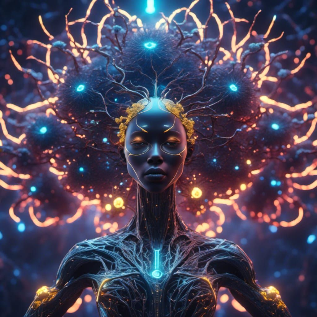 Afrofuturistic Angels and Demons Conflict