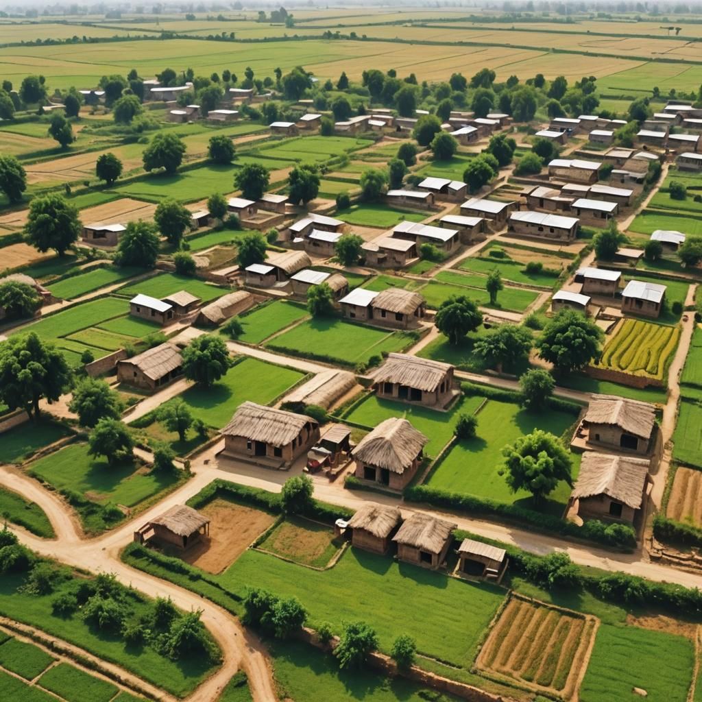 Pakistani Village Life in Punjab: A Realistic Scene