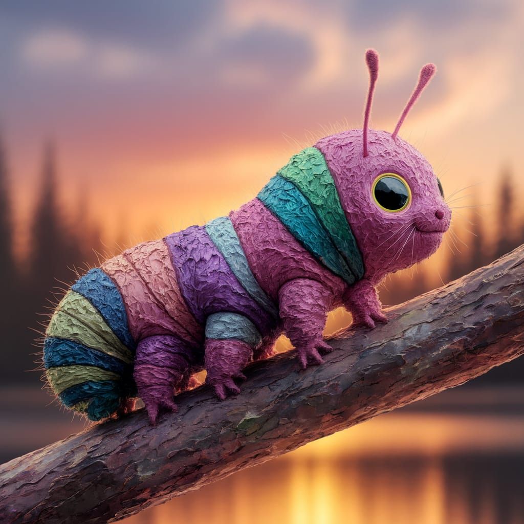 The Cute Caterpillar 4.5.