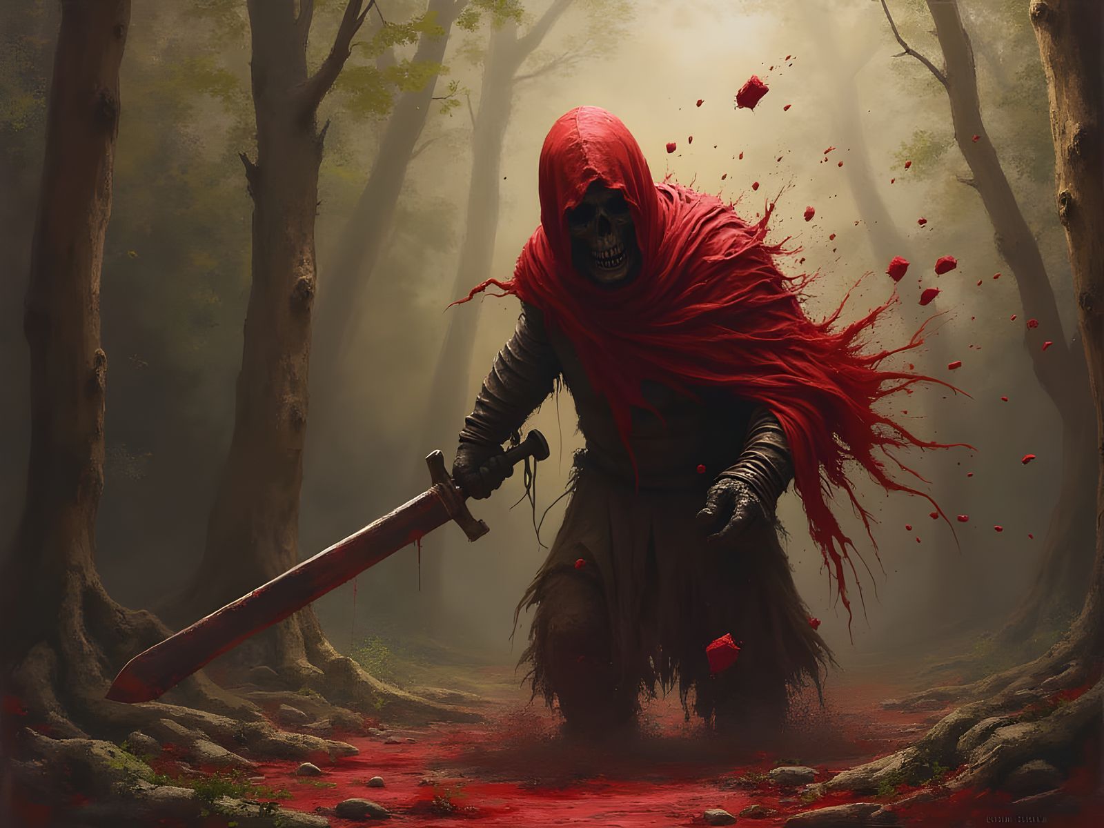 a monkey defecating on Donald Trump's head