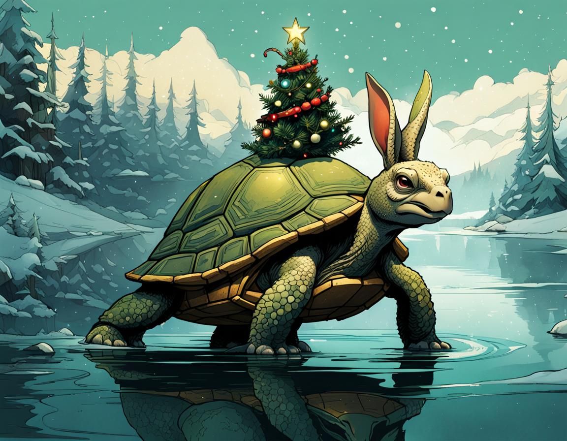 Bah Humbug Turtle Bunny Hybrid