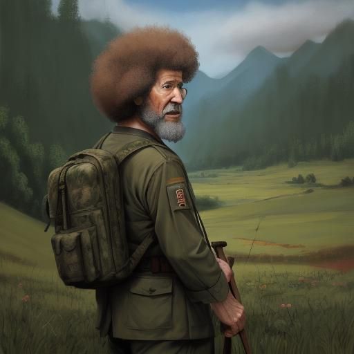 Painter's Traumatic Flashback Hallucination