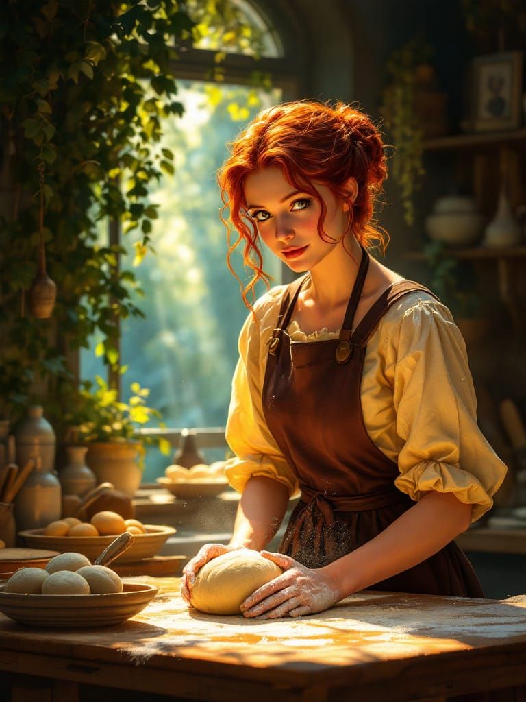 Victorian Baker's Enchanted Kitchen