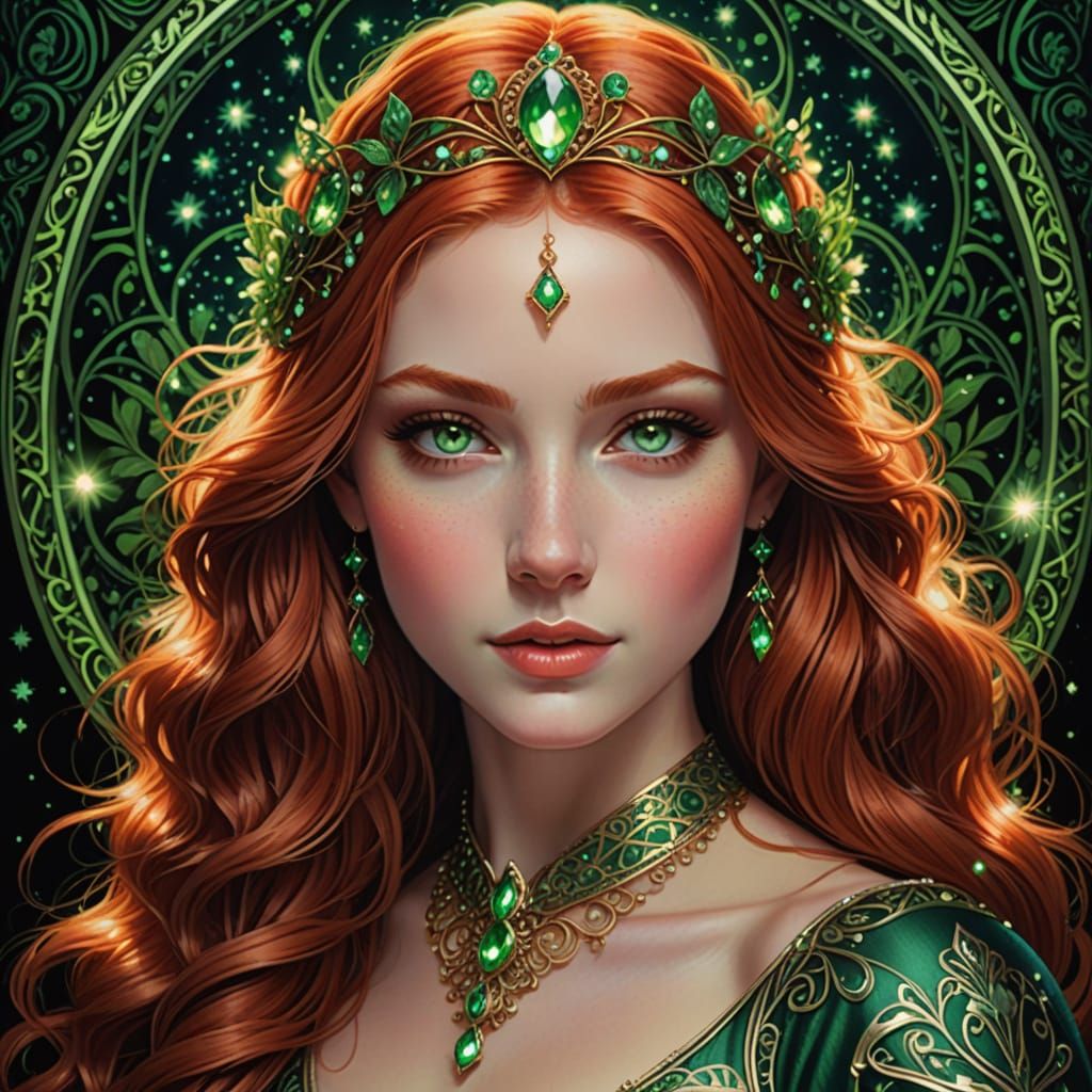 Enchanted Night Princess Radiates Power