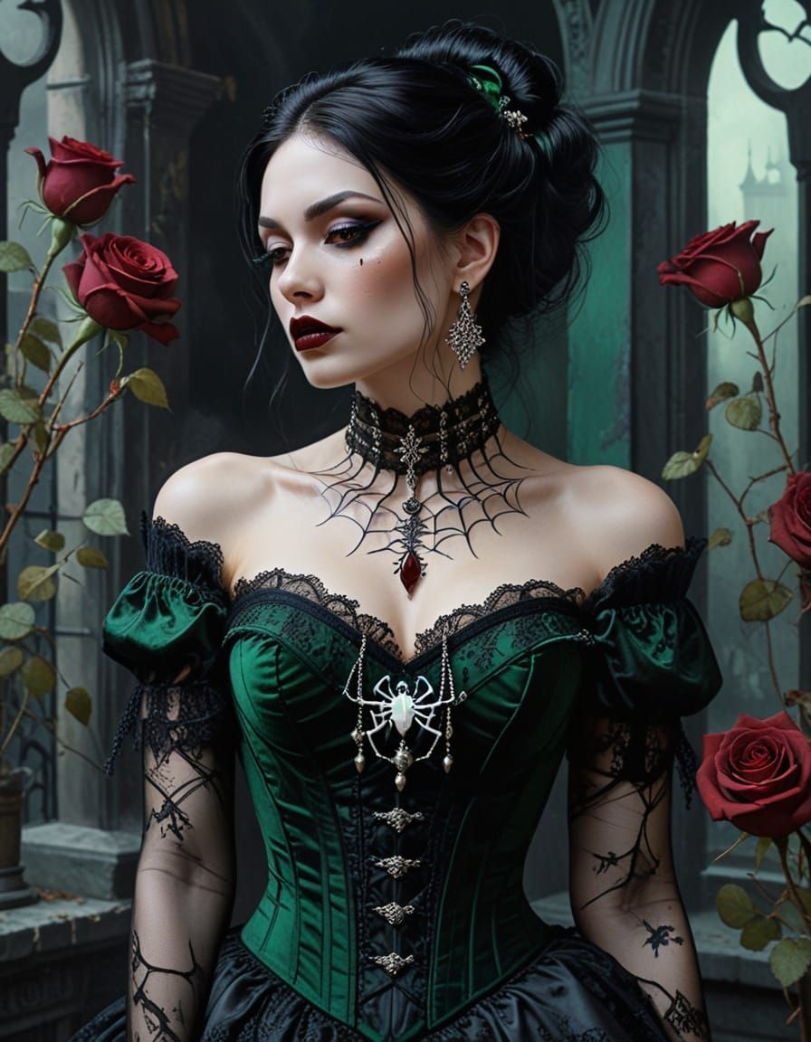 Gothic beauty.