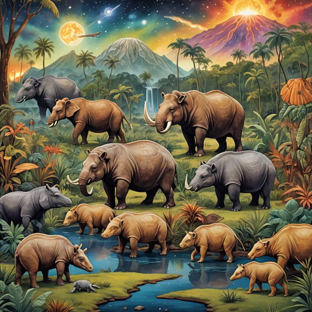 Prehistoric Creatures at Great American Interchange