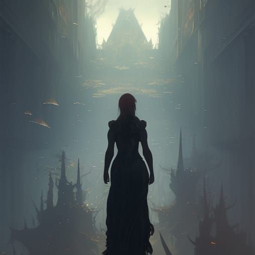 Hell: Dark Fantasy Concept Art Masterpiece