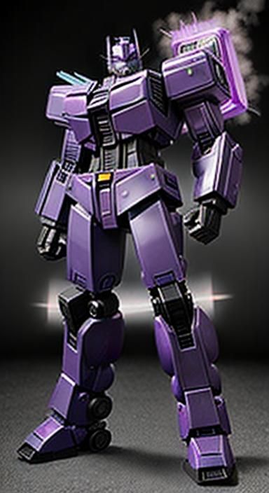 Shockwave from Transformers: Full Body View