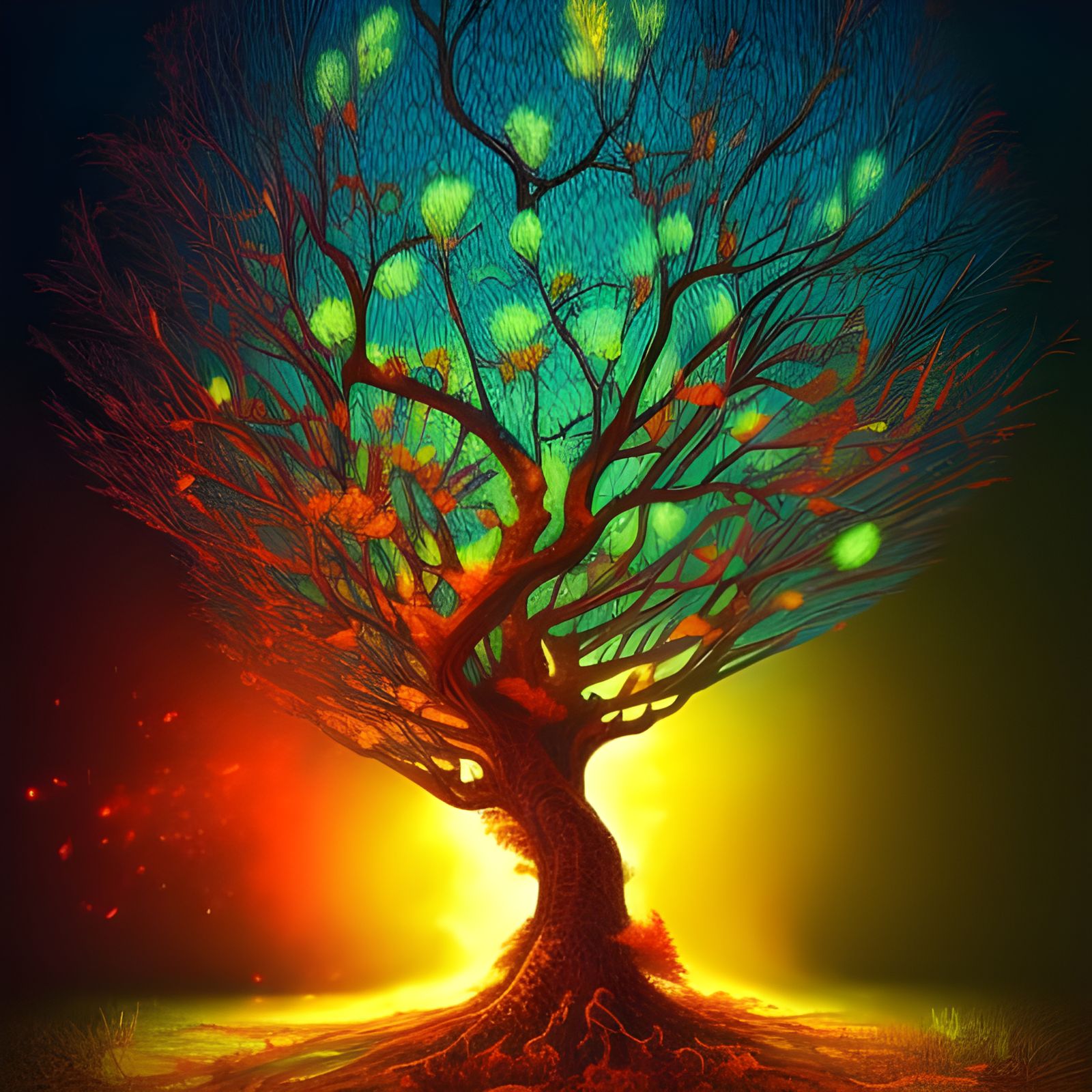 A #ColourPunk Tree?