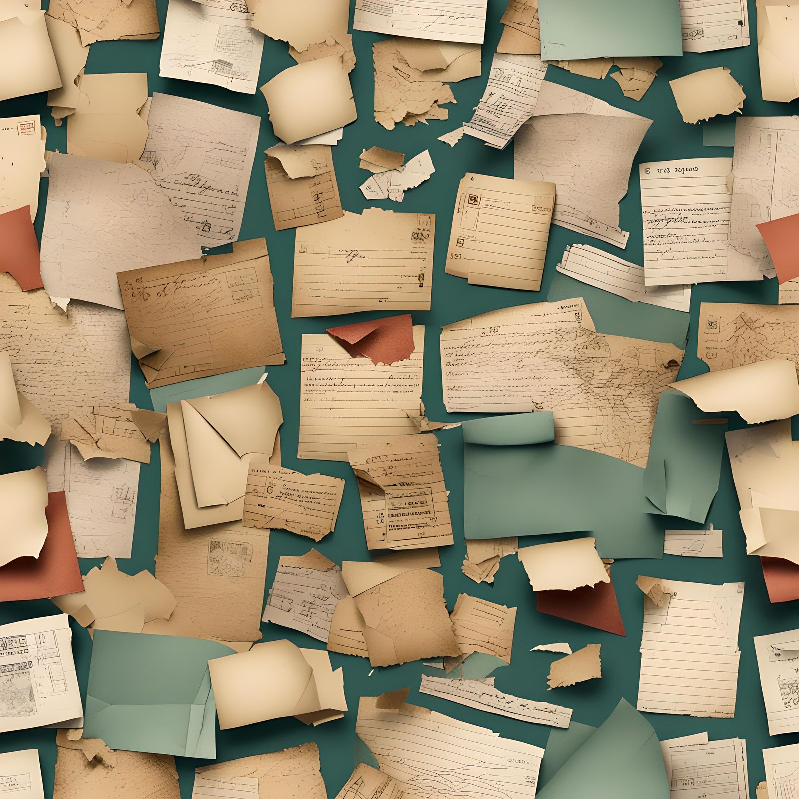 Secret papers scraps