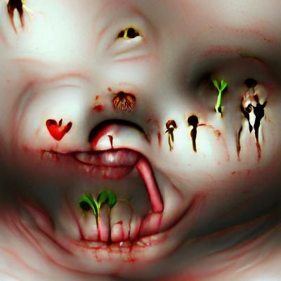 AI Generated Image From Empty Prompt