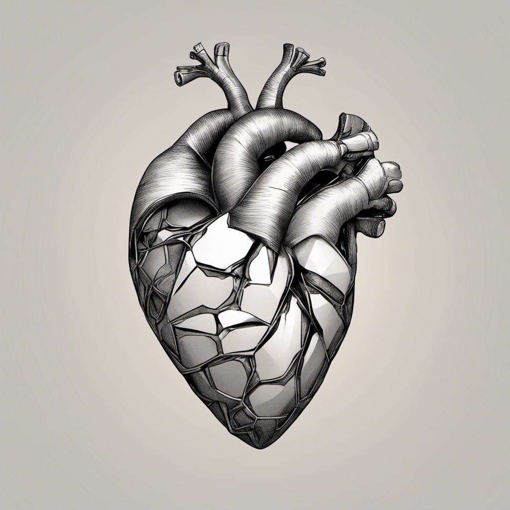 Cracked Heart (anatomically correct variant)