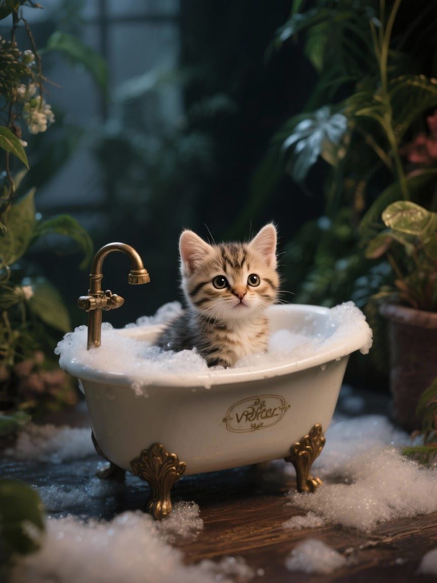 “Tiny Bubbles, Big Mood”