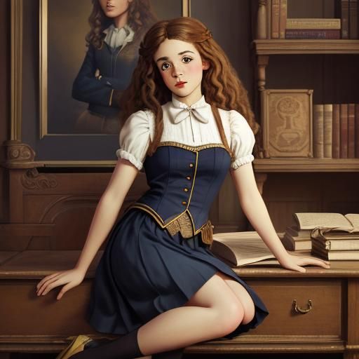 Pin-Up Art Illustration