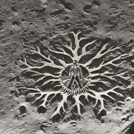 Tree of Life on the Moon: Digital Matte Painting