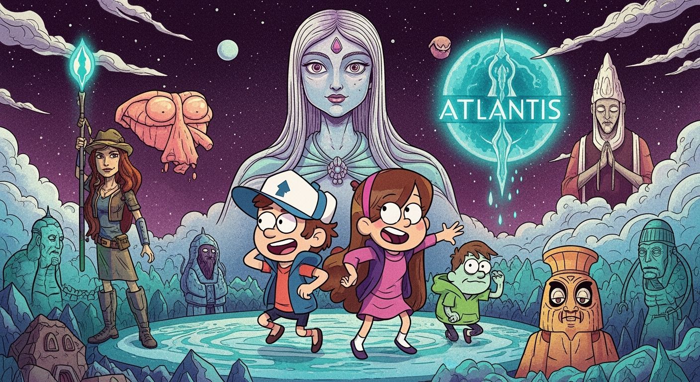 Dipper and Mabel Pines' Atlantis Adventure
