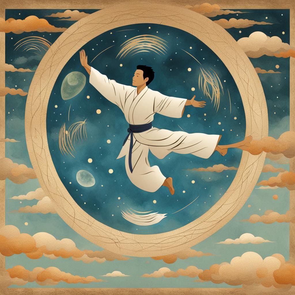 Martial art graphic
