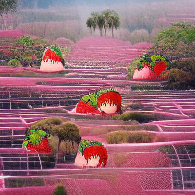 Strawberry Field Ready for Harvest
