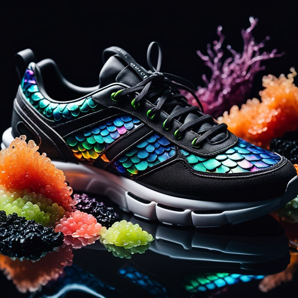 Sushi Sneaker: Surreal Macro Photography Concept Art