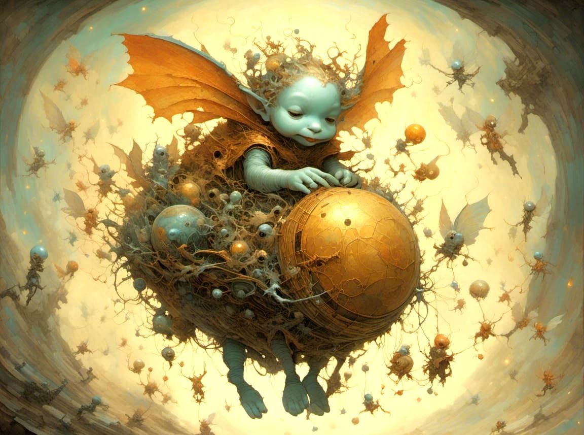 Like something out of a fever dream!