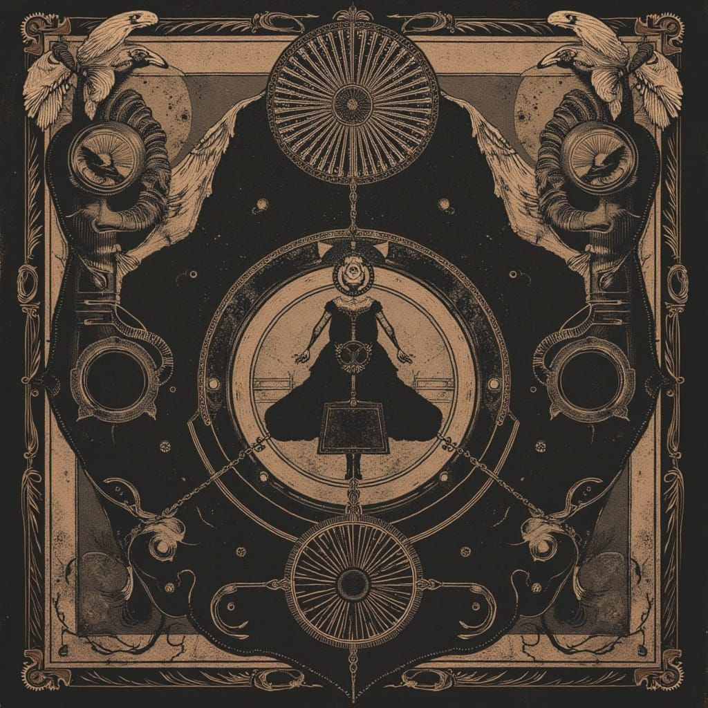 Mayan Symbolism with Folklore Elements