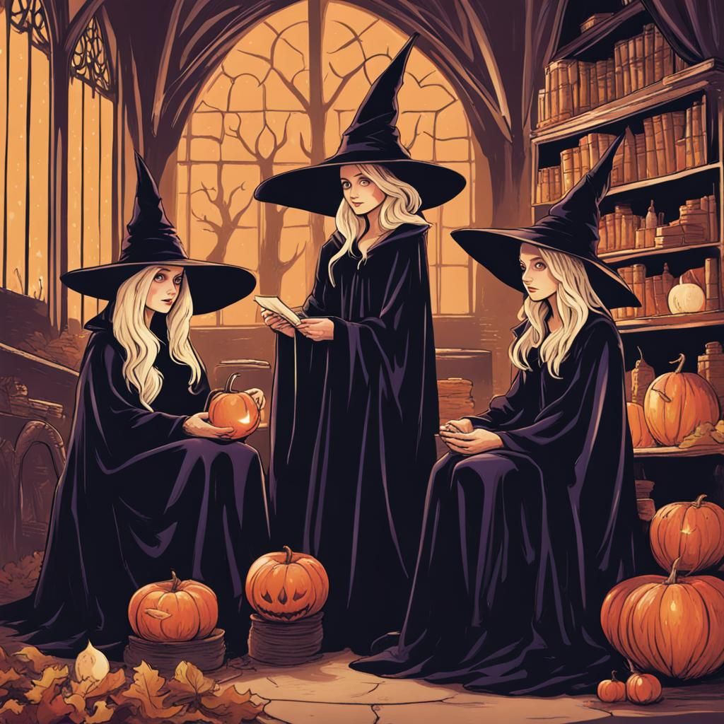 Witches at Hogwarts