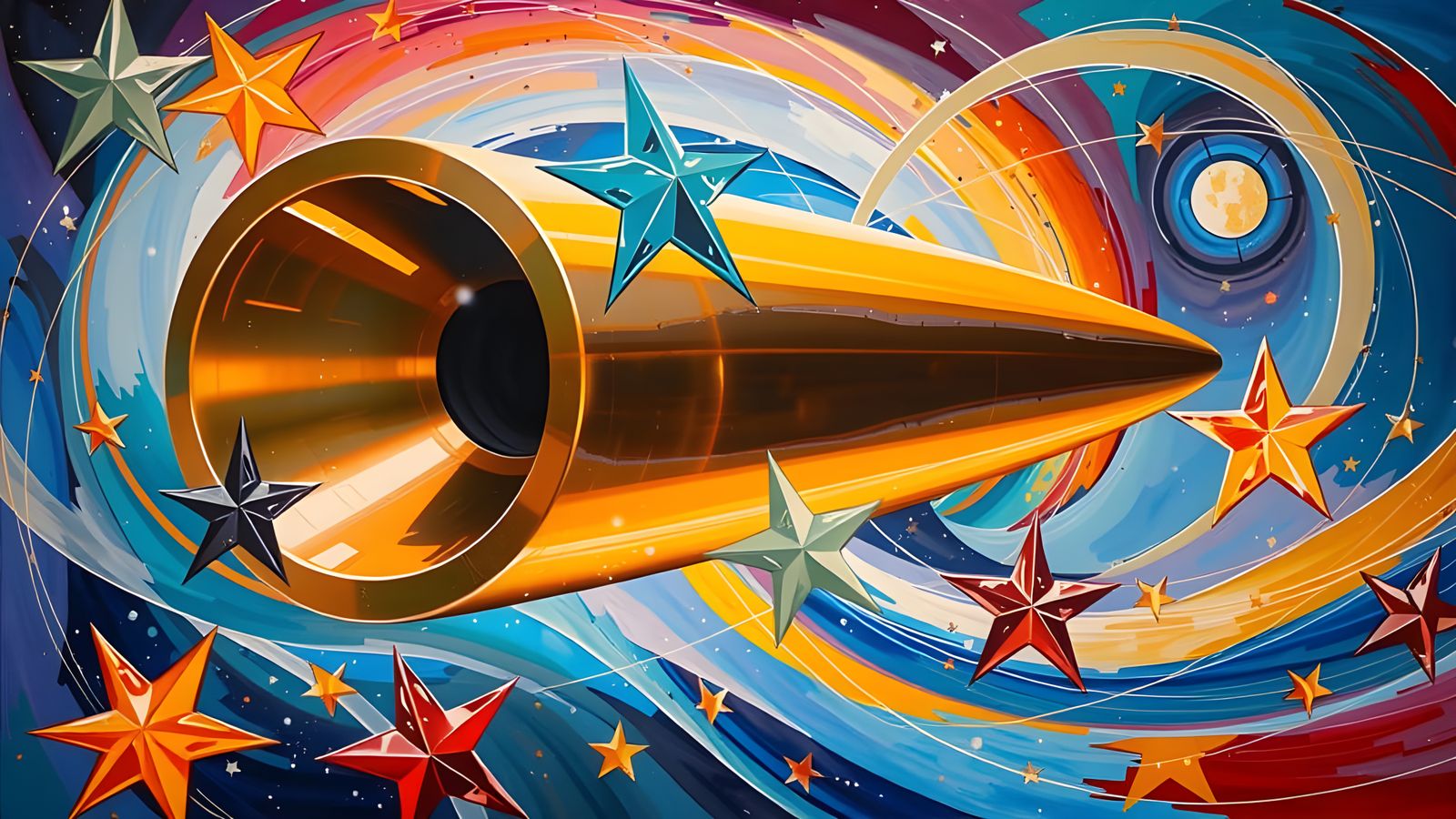 Stunning Metallic Cylinder in Swirling Plasma Vortex