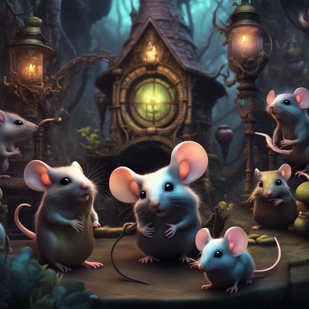Chibi Rodents Lecture on Aetheric Engineering in Faerycore S...