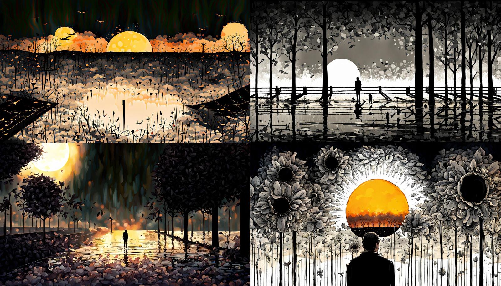 Sad Day: The Sun Turns Black