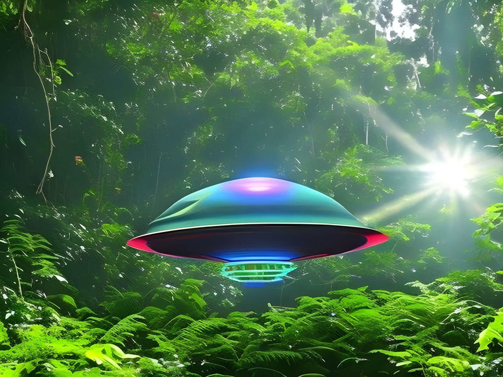UFO Encounters: Jungle Flying Saucer