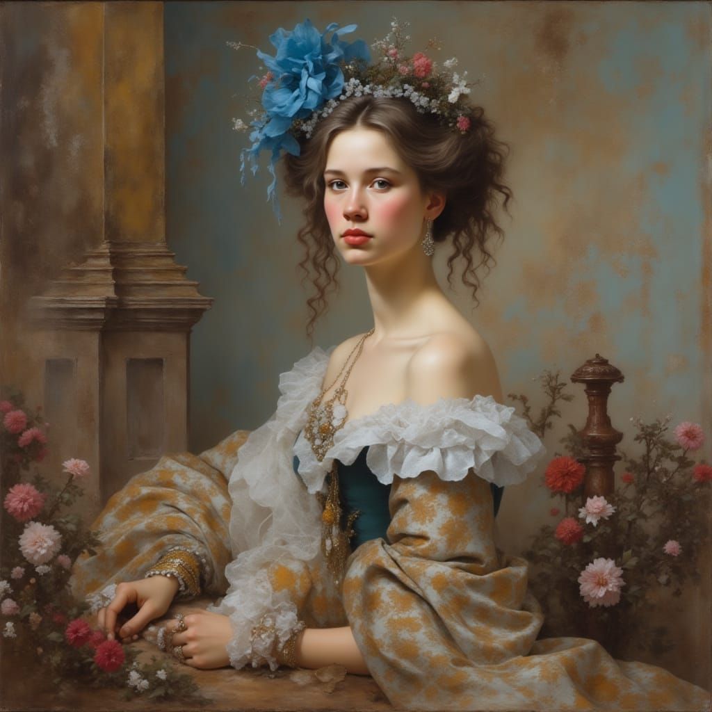 Renaissance Woman in Classical Study